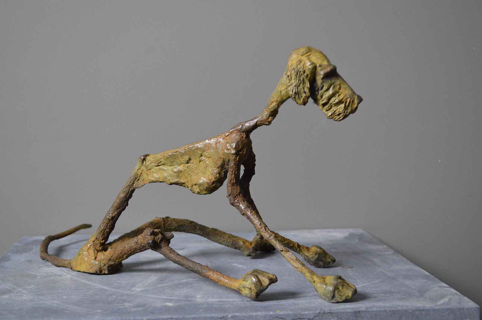  kleine hond | oplage 8 | 21 x 24 x 33 cm 